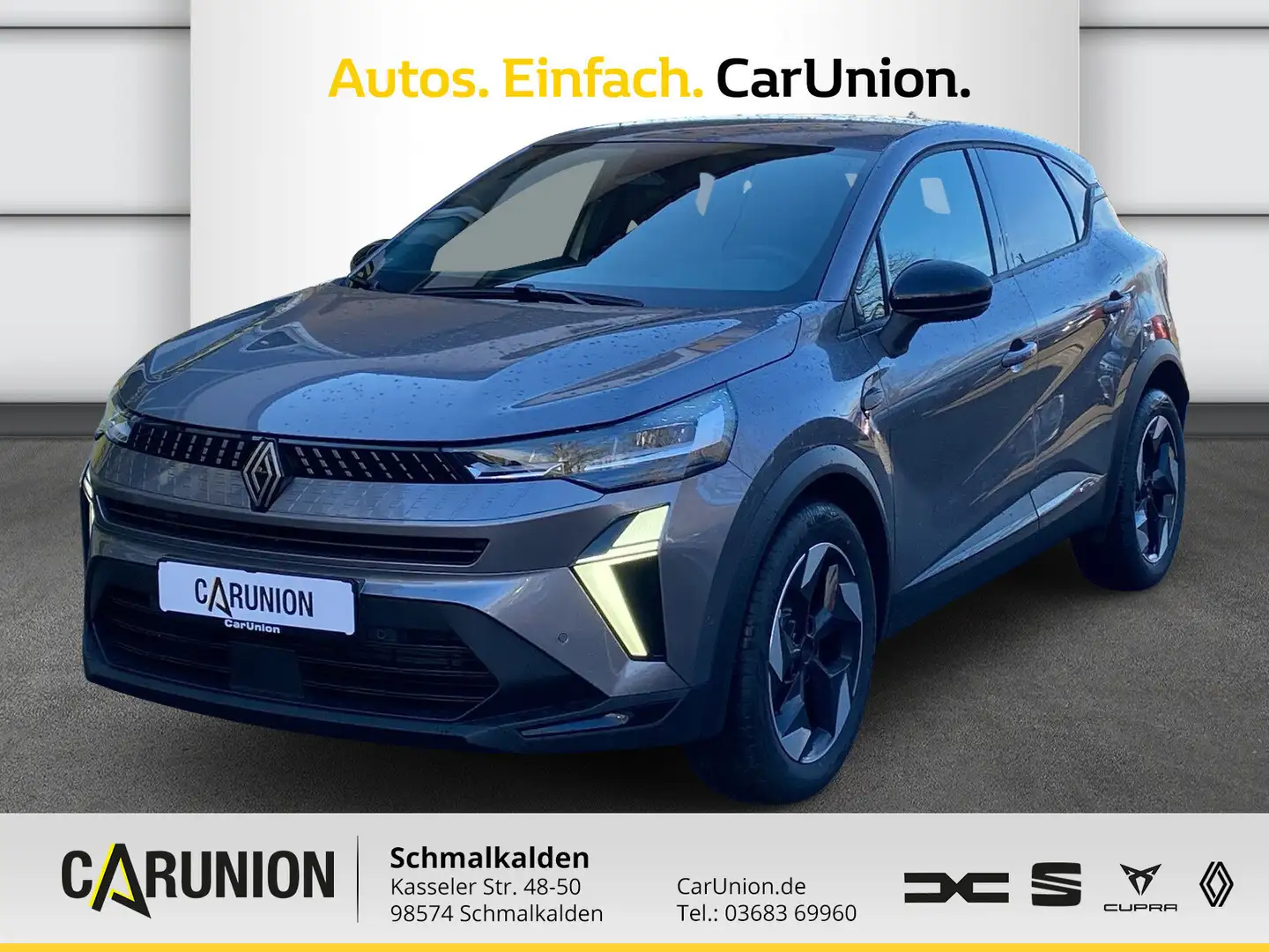 Renault Captur Techno Mild Hybrid 140 Grau - 1
