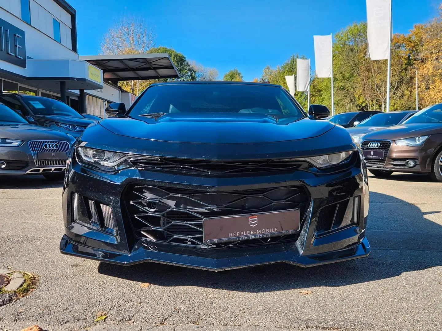 Chevrolet Camaro Cabrio6.2 V8 SS,Sitzlüft,HeadUp,BlindSpot Чёрный - 2