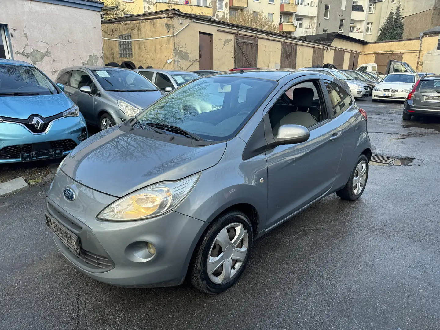Ford Ka/Ka+ Titanium*1.Hand*TÜV NEU*Klimaanl.*Allwetterber. Grau - 1
