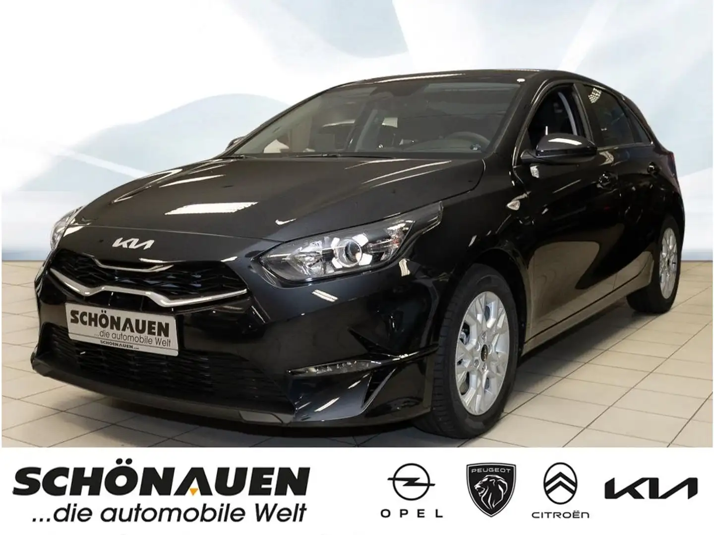 Kia Ceed / cee'd 1.0 T-GDI 100 VISION +S/LHZ+NAV+CARPLAY+MET+ Schwarz - 1