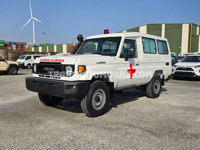 Toyota Land Cruiser Metal top HZJ 78 4.2L DIESEL Ambulance Pack + - EXPORT OUT EU TROPICAL VERSION