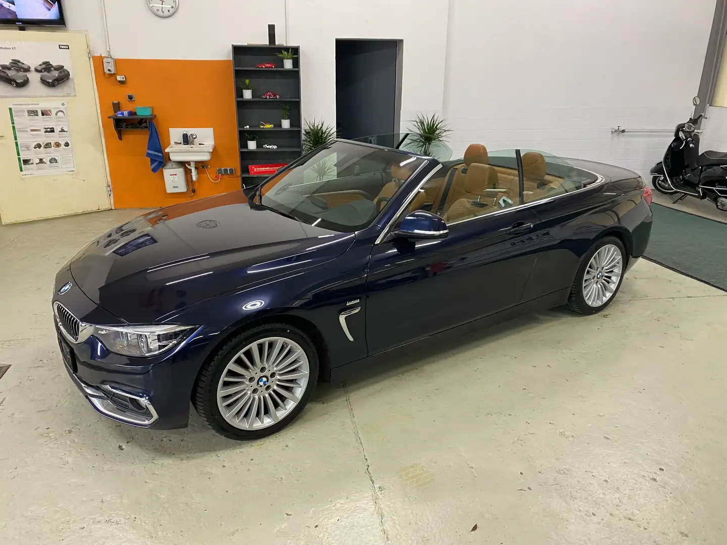 BMW 420 420 d Luxury Line Blau - 1