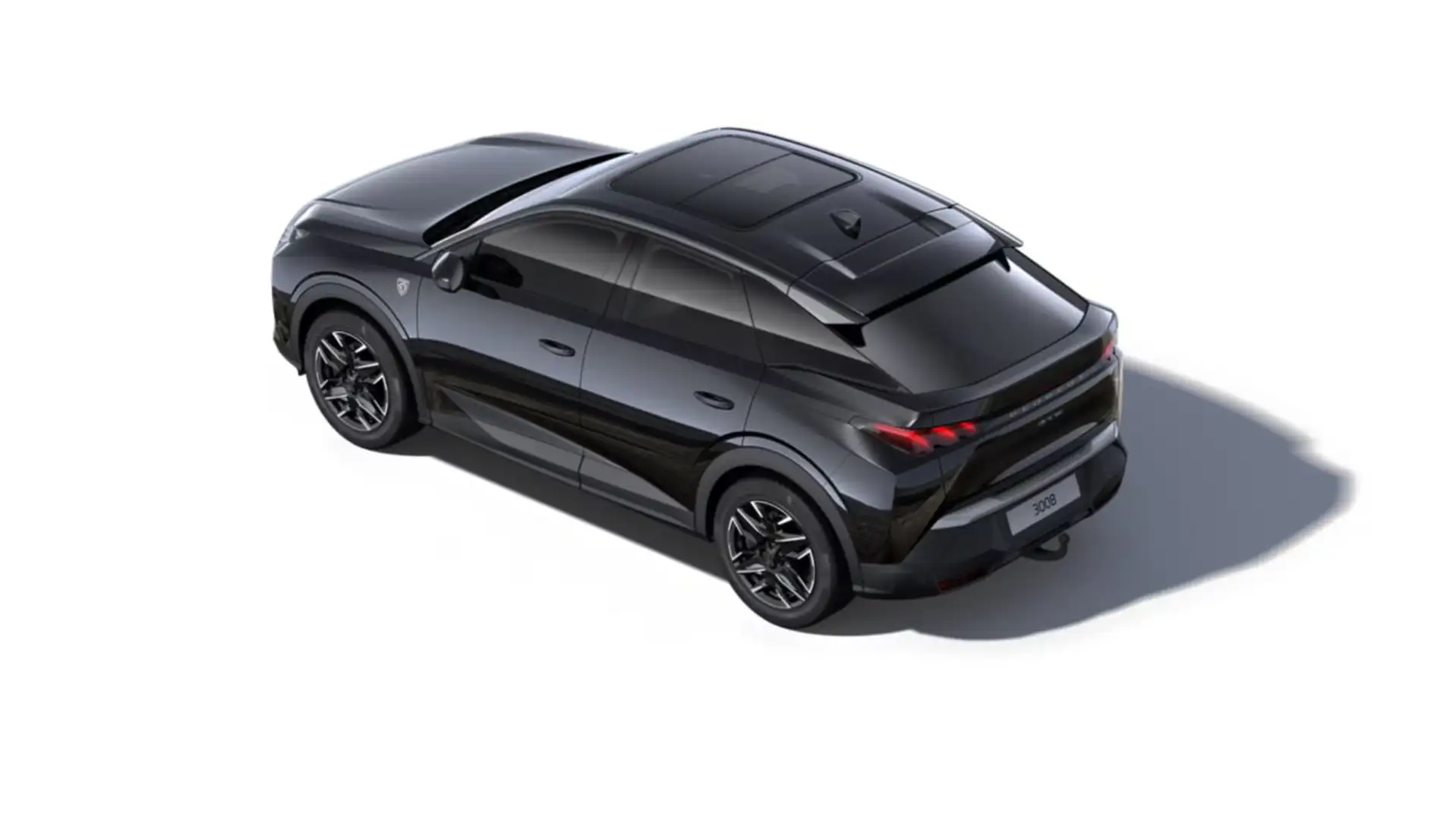 Peugeot 3008 Hybrid 145 E-DCS6 GT +PANO+AHK+ Schwarz - 2