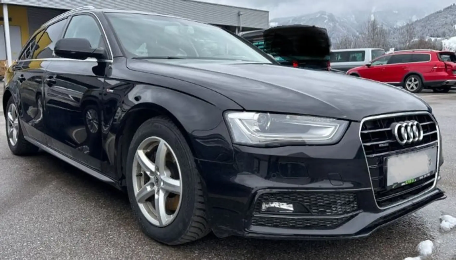 Audi A4 A4 Av Qu S-line Ext.,MMI Navi,Xenon,Ledersitze Schwarz - 1