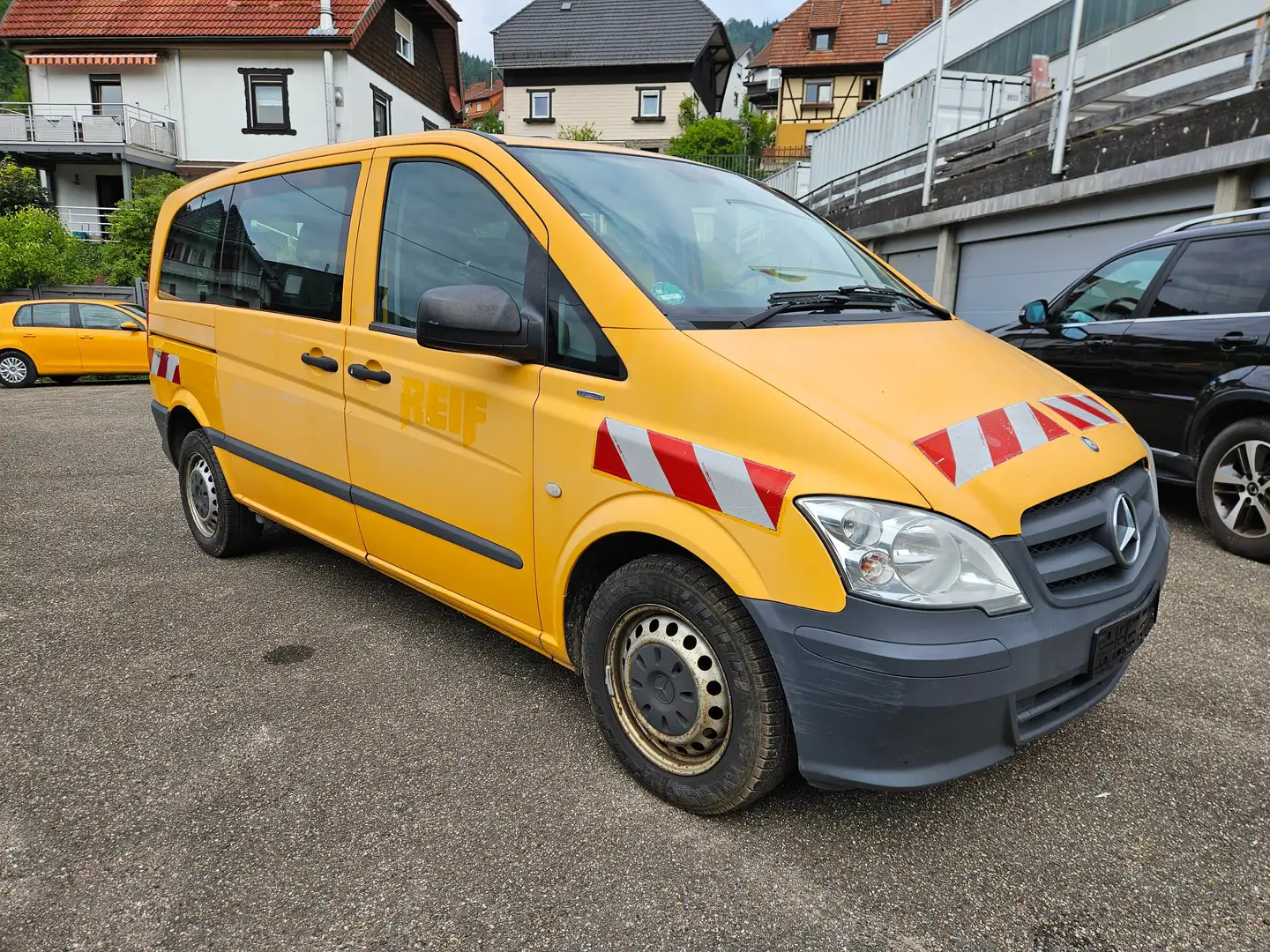Mercedes-Benz Vito 113 CDI Lang CREW 9 Person Klimaanlage Sarı - 2