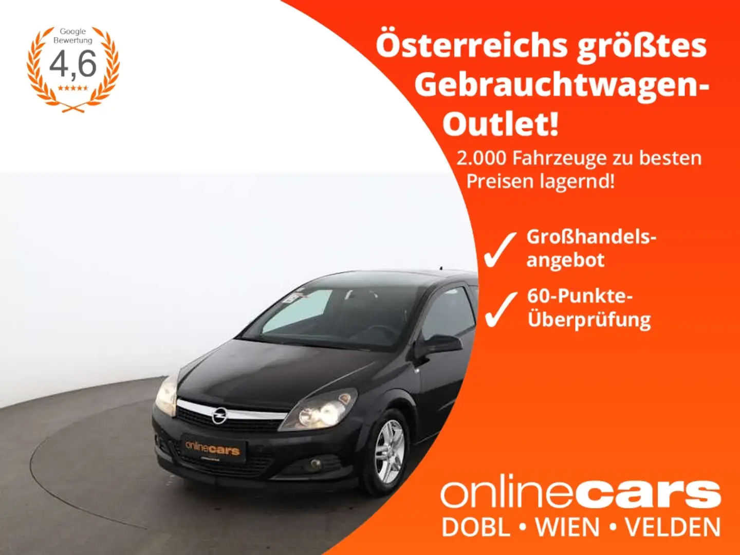 Opel Astra GTC 1.4 Edition TEMPOMAT KLIMAAUTOMATIK Nero - 1