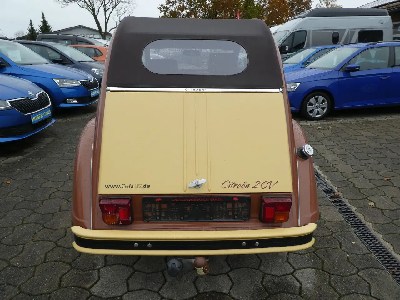 Citroen 2CV *G-Kat* AHK+Voll Dach Sonderanfertigung, foto 7