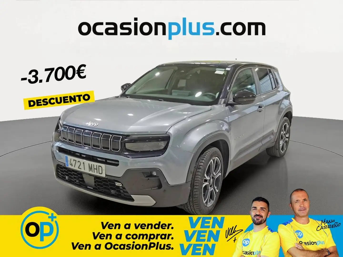 Jeep Avenger 1.2 Summit 74KW Gris - 1