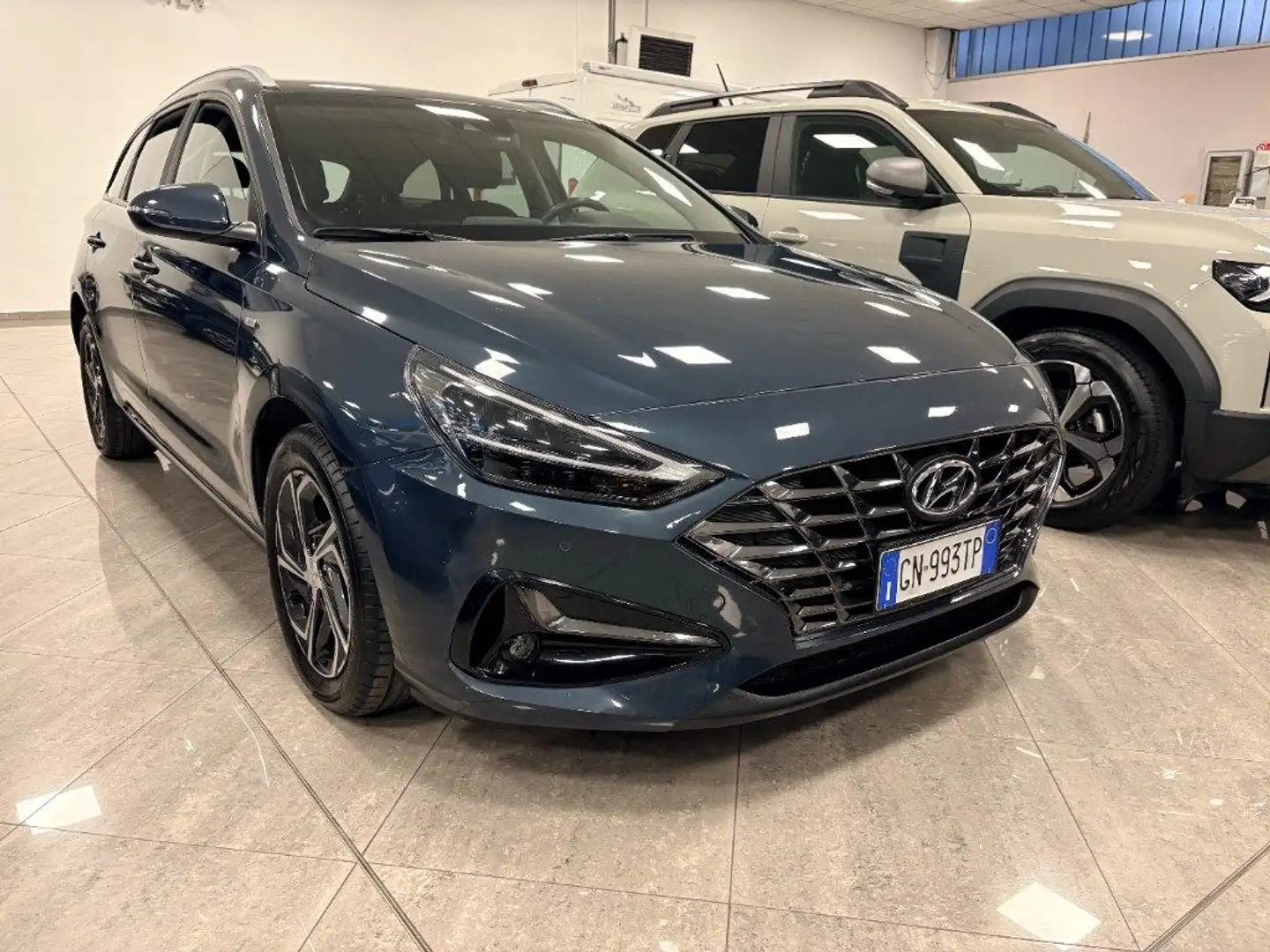 Hyundai i30 1.0 T-GDI iMT 48V Wagon Prime PREZZO REALE Blu/Azzurro - 2