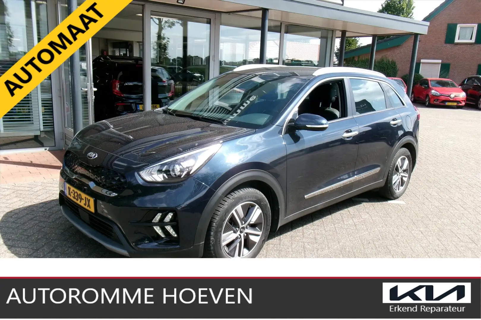 Kia Niro 1.6 GDi Hybrid AUTOMAAT DynamicLine Trekhaak Blauw - 1