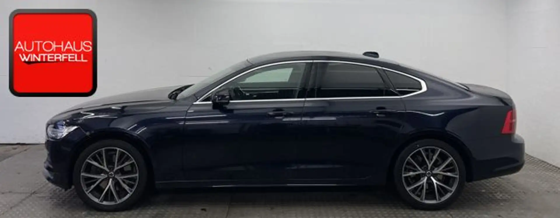 Volvo S90 T5 19Z+MEMORY+VOLL-LED+KEYLESS+INTELLISAFE+ Blauw - 2