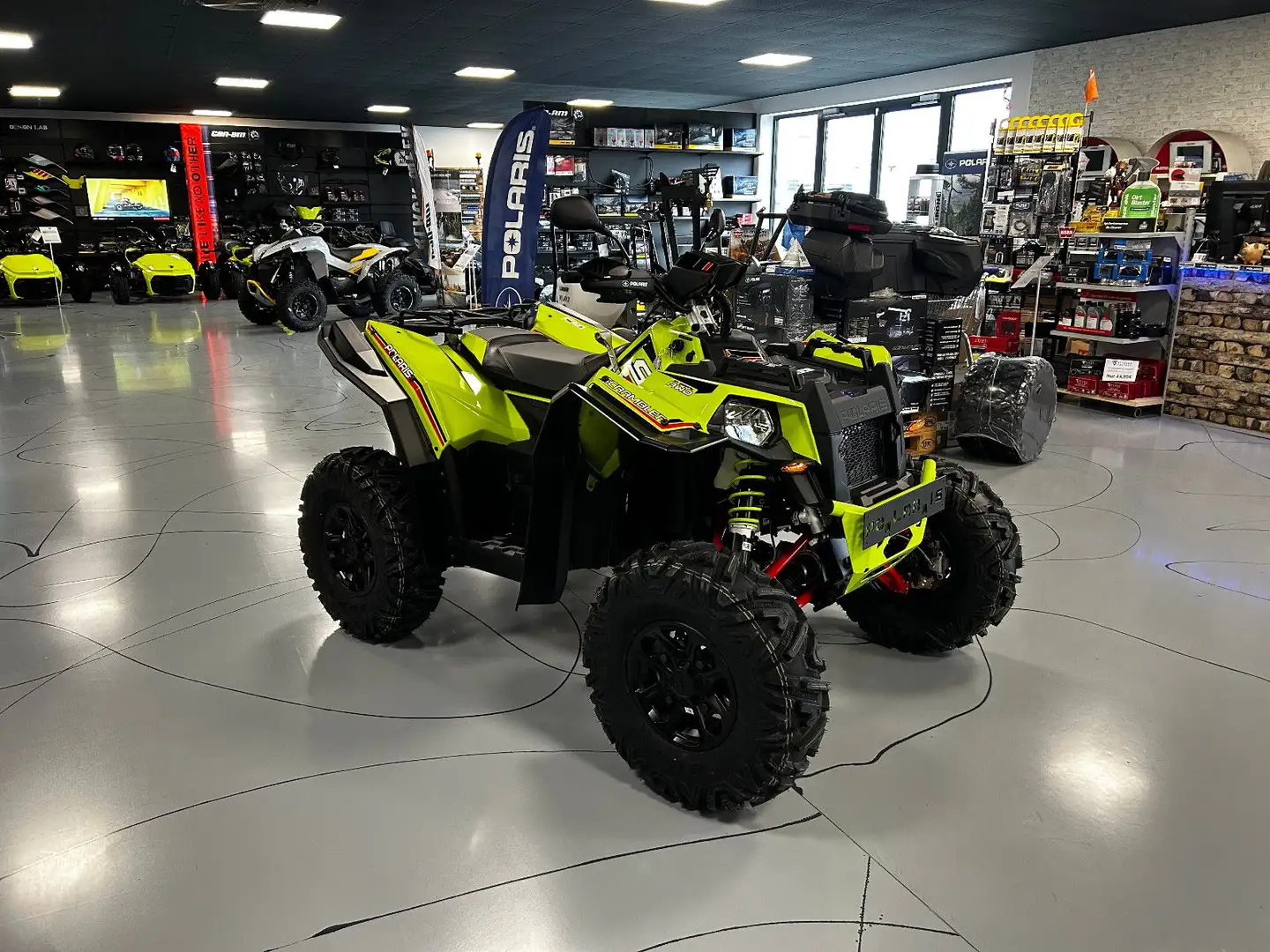 Polaris Scrambler XP 1000 S EPS LOF 27 ZOLL EXTRA BREIT! Gelb - 1