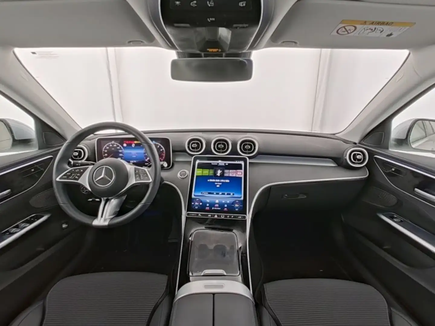 Mercedes-Benz C 180 Avantgarde Advanced (Spur Park Ambiente Argent - 2