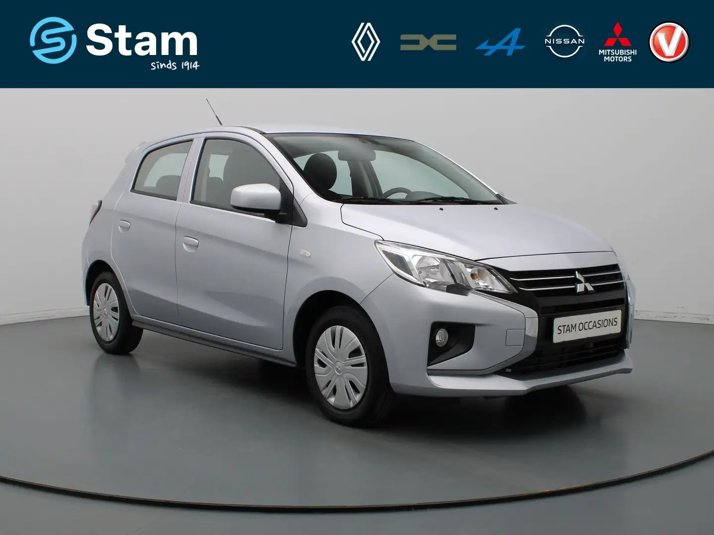 Mitsubishi Space Star 70pk Active Airco | Carplay Grigio - 1