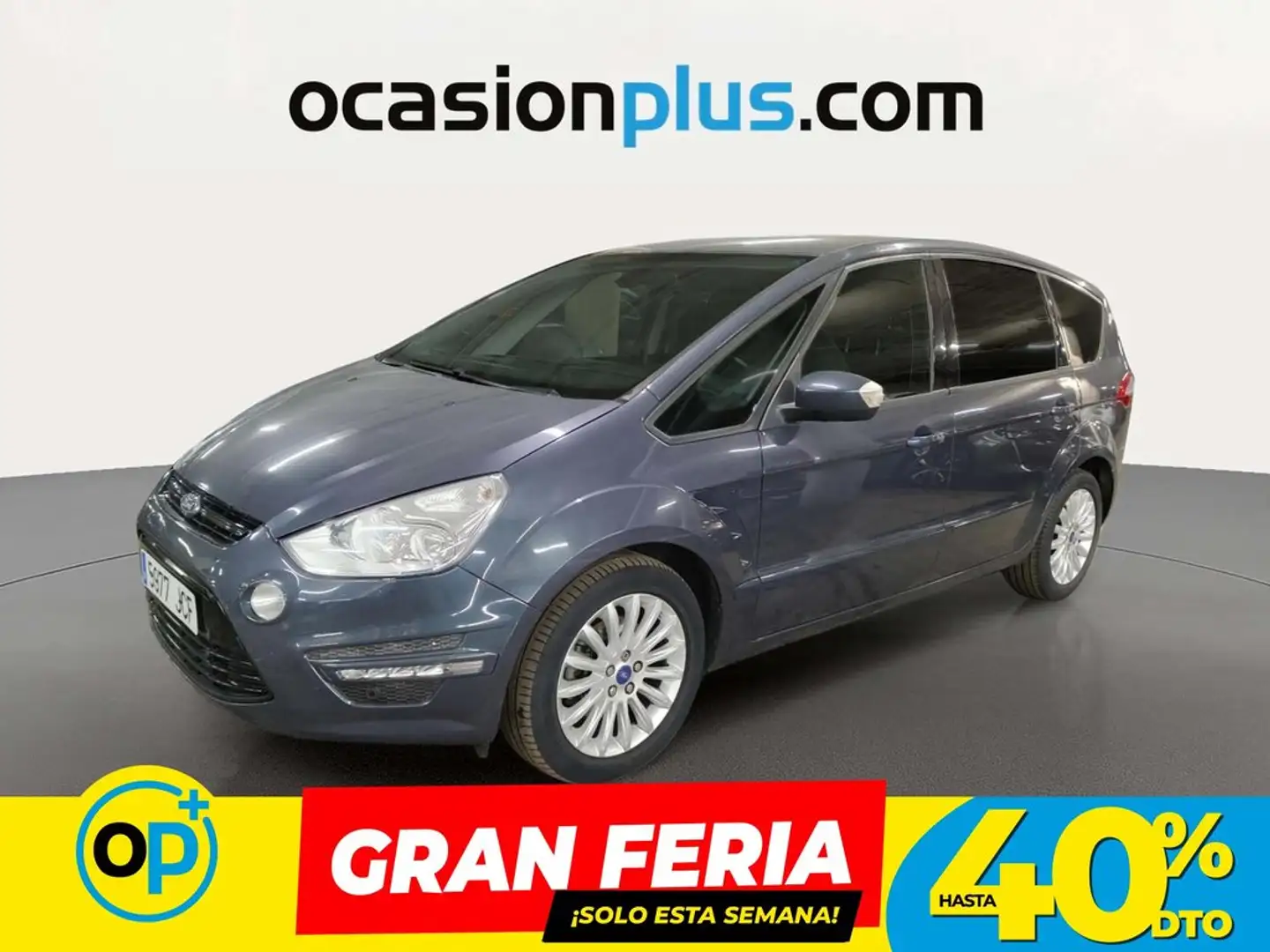 Ford S-Max 2.0TDCI Limited Edition 140 Gris - 1