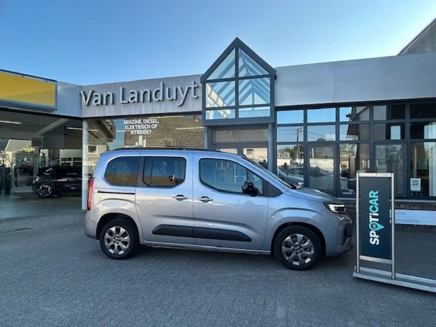 Opel Combo Life COMBO LIFE 1.2 TURBO, 5 ZITPLAATSEN, ACHTERUITRIJ Gris - 2