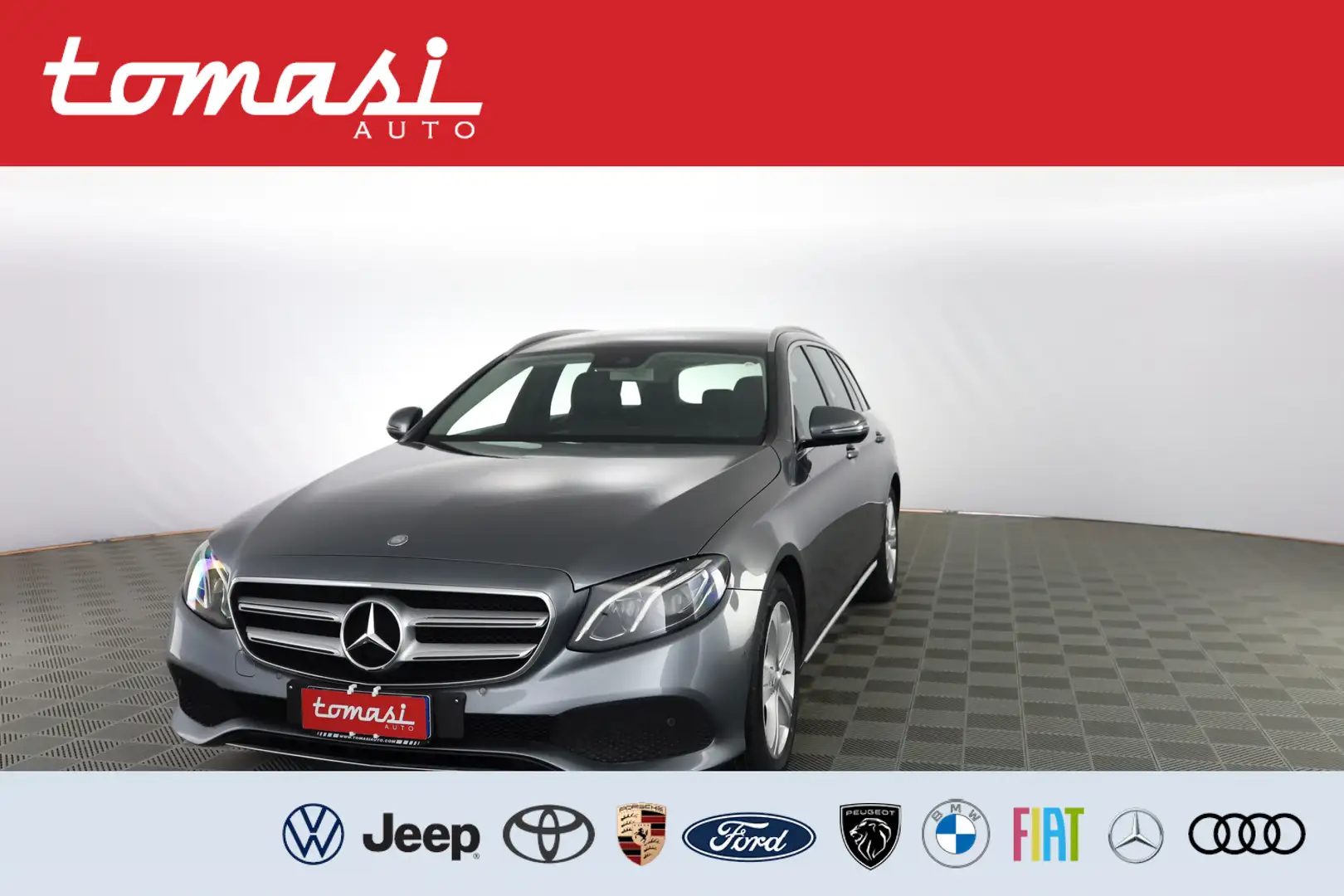 Mercedes-Benz MERCEDES E 220 d S.W. Auto Exclusive Grijs - 1