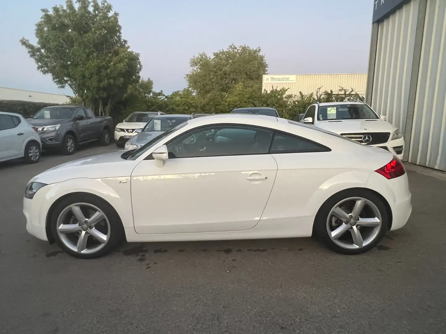 Audi Coupe Quattro S line S tronic 6 Blanc - 2