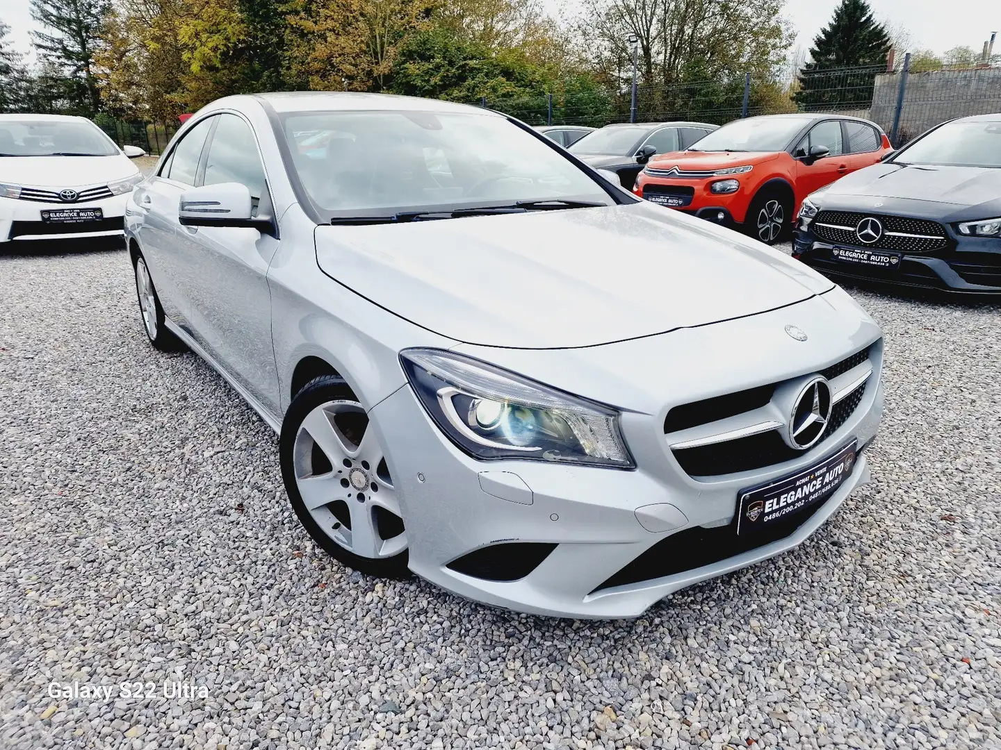 Mercedes-Benz CLA 200 Avantgarde-Cuir-Gps-Xenon-EXPORT-PROFESSIONNEL siva - 1