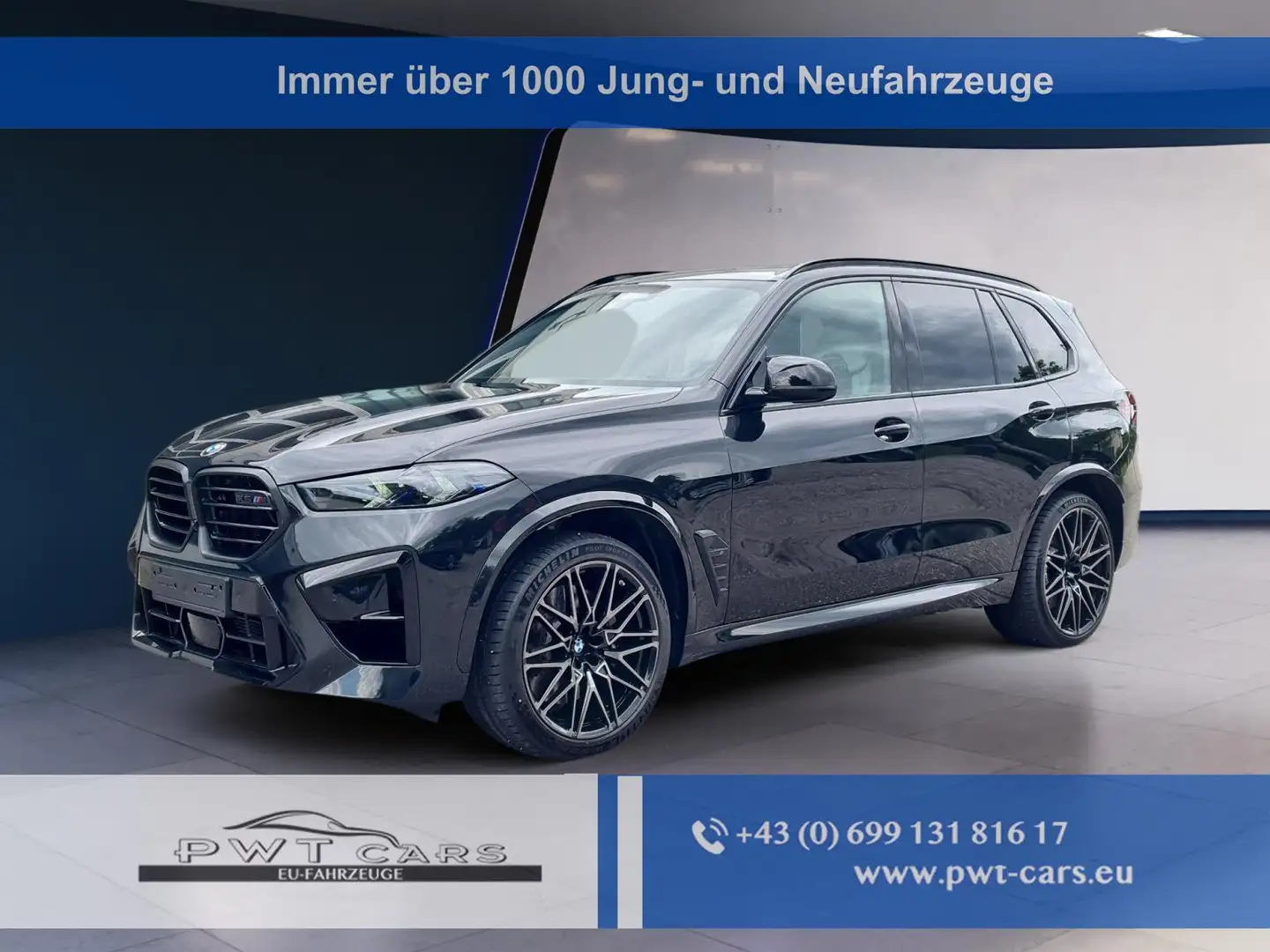 BMW X5 Competition M AHK Compound+Innovation+Comfort 4... Noir - 1