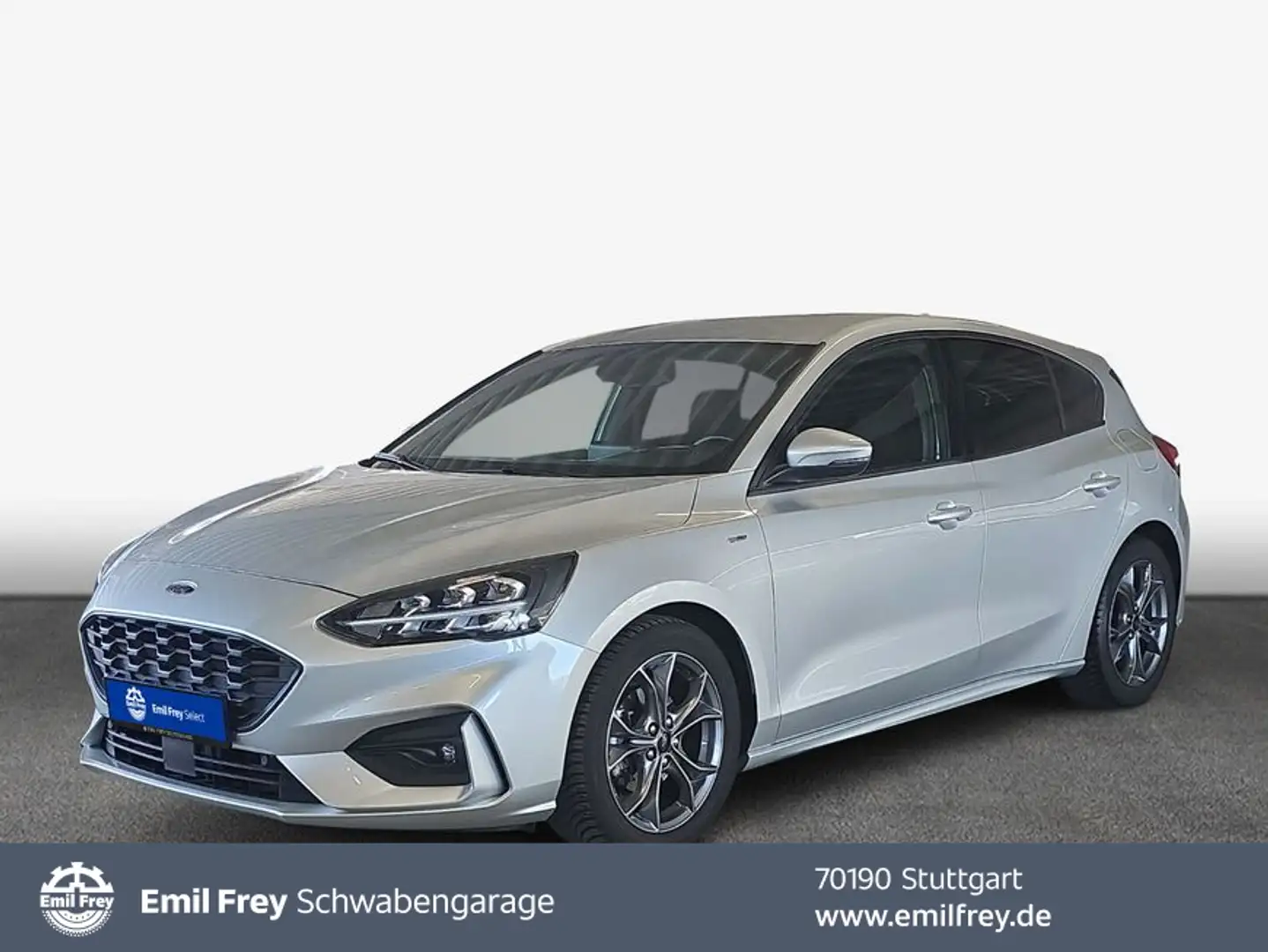 Ford Focus 1.0 EcoBoost ST-LINE Silber - 1