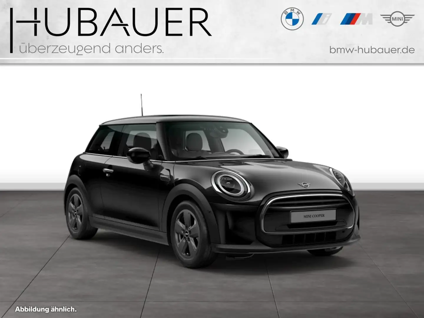 MINI Cooper 3-Türer Aut. [Classic, Navi, HUD, RFK, SHZ] Schwarz - 1