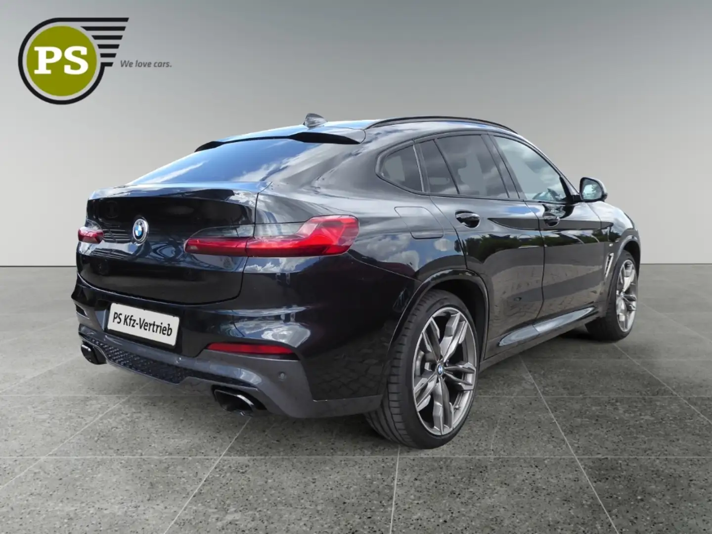 BMW X4 d Panoramadach Leder LED Headup el.Sitze Schwarz - 2