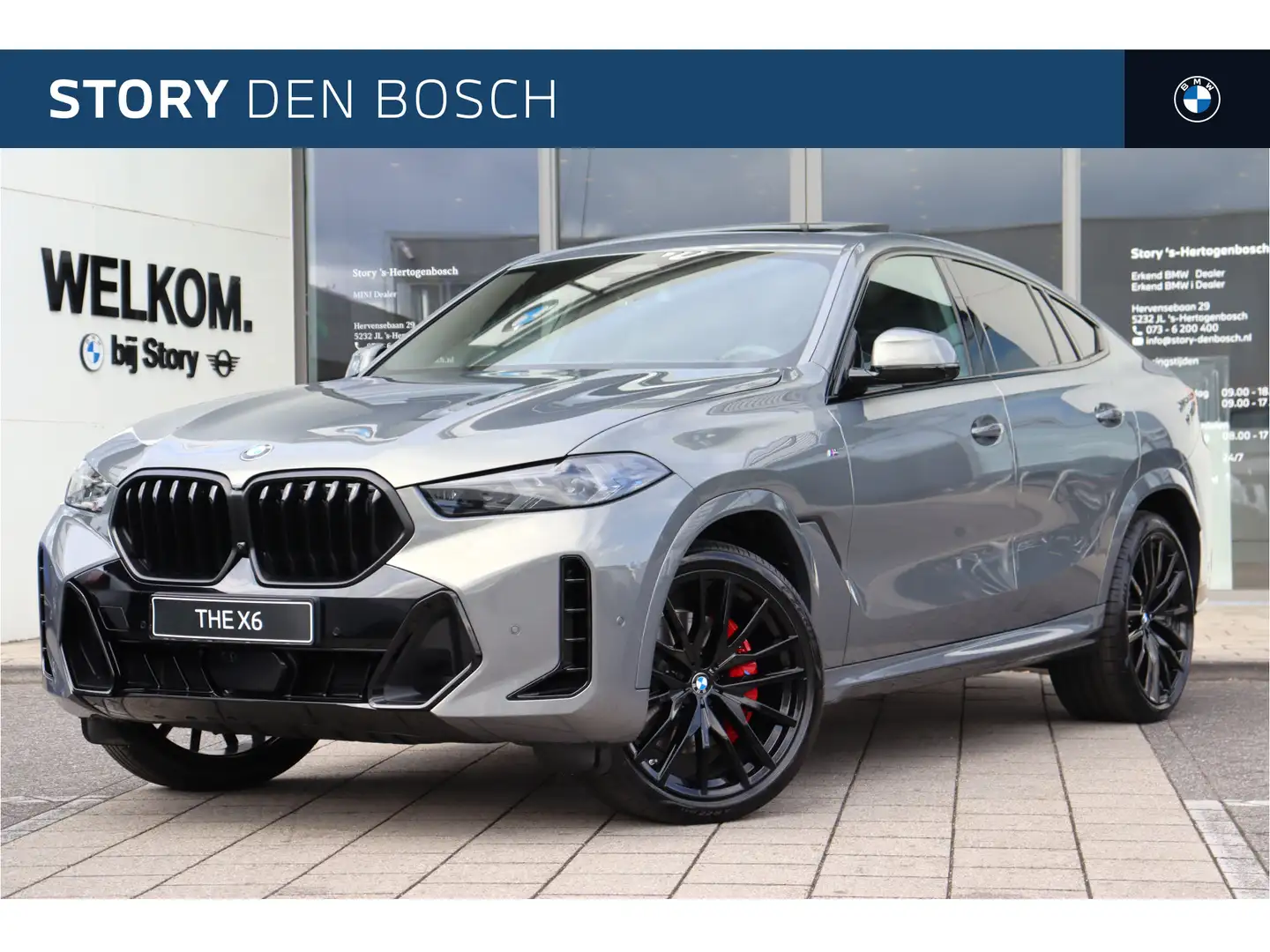 BMW X6 xDrive40i High Executive M Sport Automaat / Panora Grijs - 1