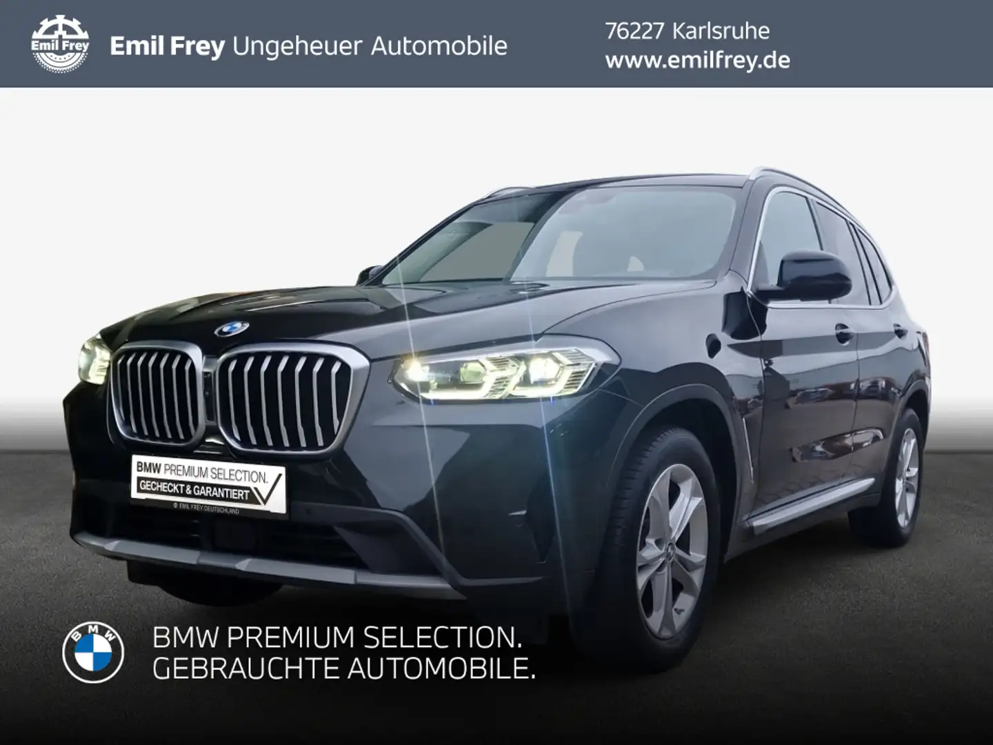 BMW X3 xDrive20d Aut. Schwarz - 1