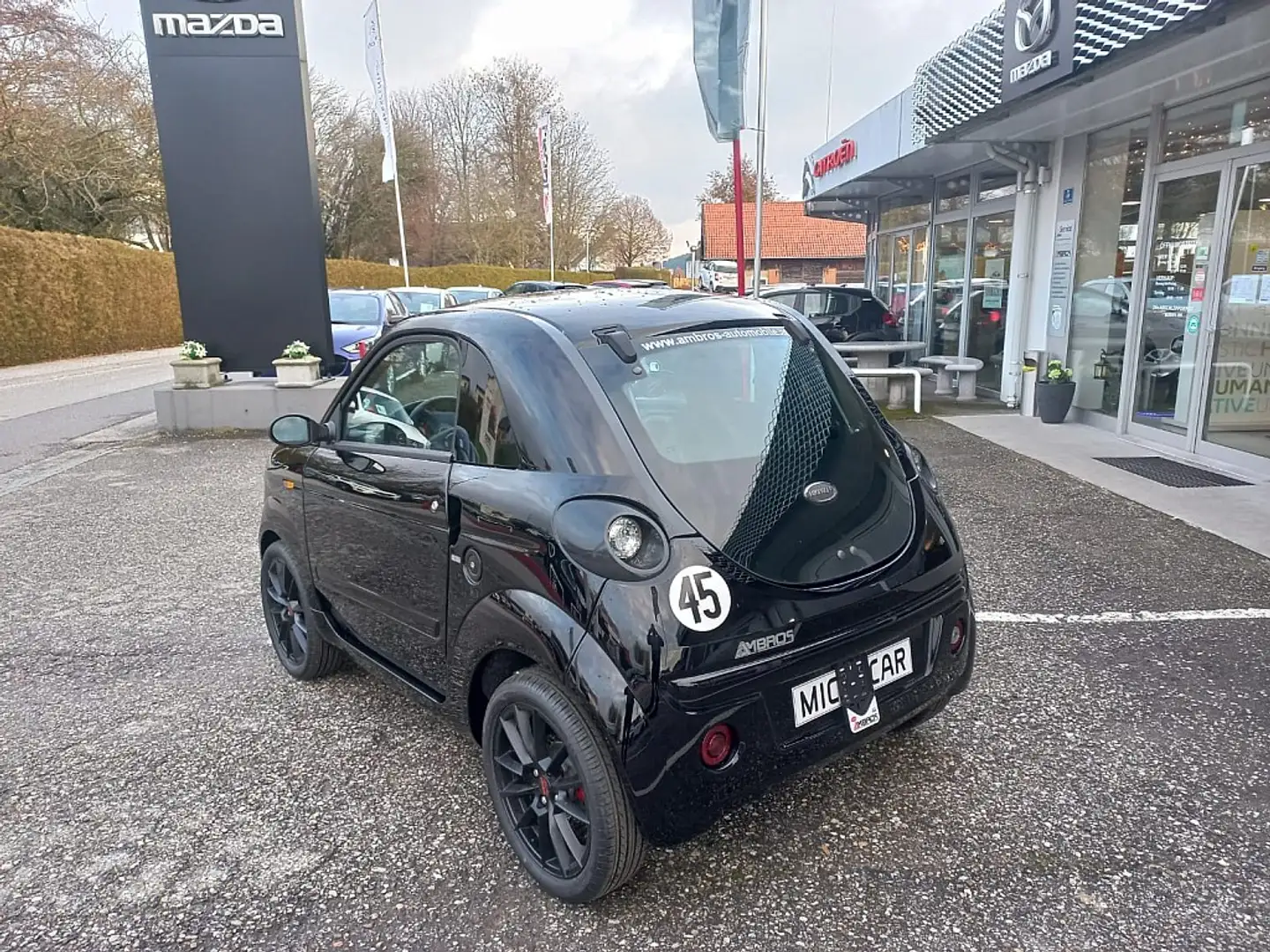 Microcar Due DUE 6 Initial + Alufelgen **Autofahren ab 15 Ja... Zwart - 2