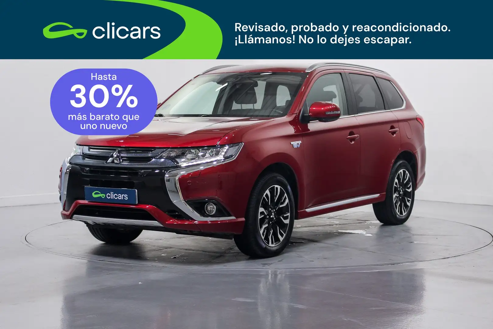 Mitsubishi Outlander PHEV Kaiteki 4WD Rojo - 1