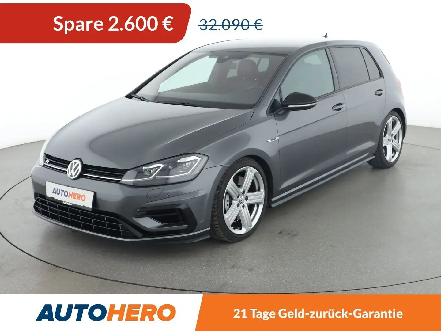Volkswagen Golf GTI 2.0 TSI R BlueMotion 4Motion Aut.*NAVI* Grau - 1