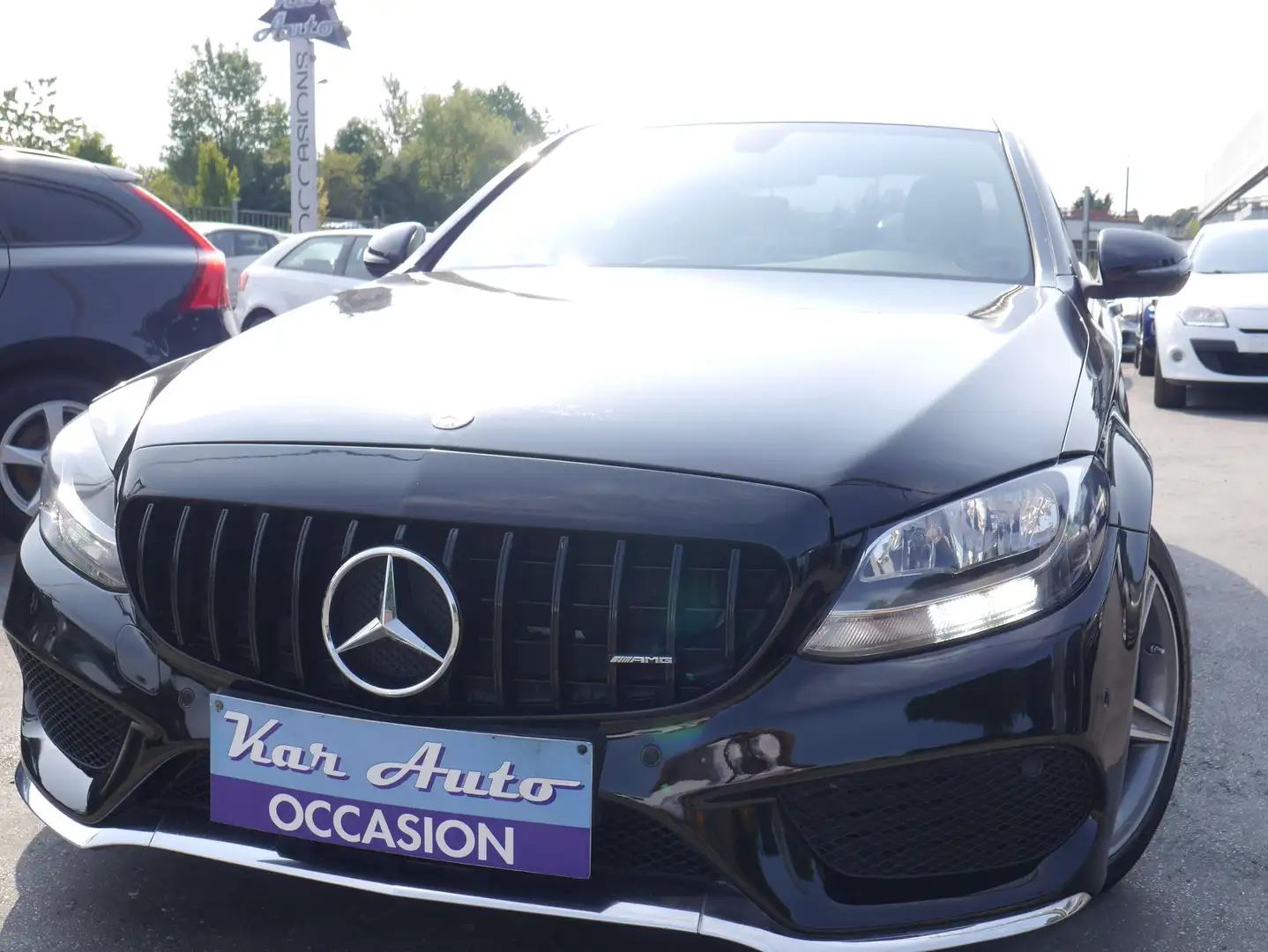 Mercedes-Benz C 180 d*PACK AMG*CUIR*GPS* Noir - 1