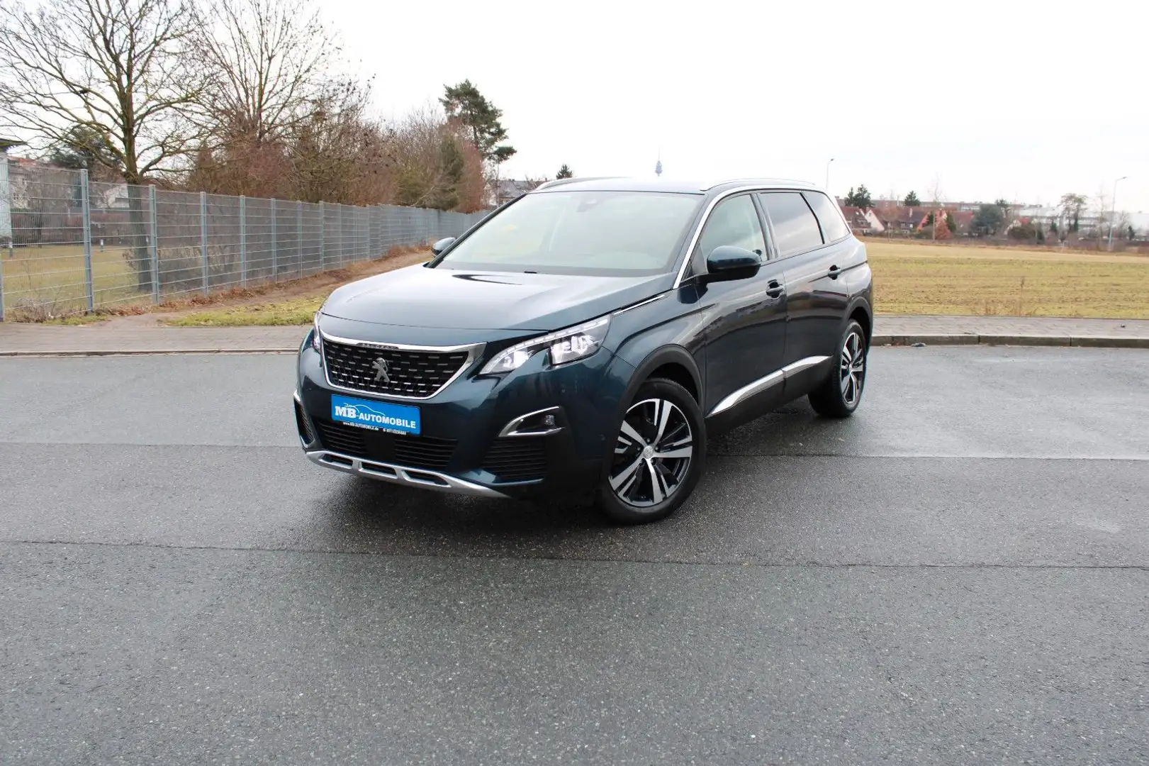 Peugeot 5008 Allure Navi Kamera Tempo 1. Hand 7-Sitzer Blau - 1