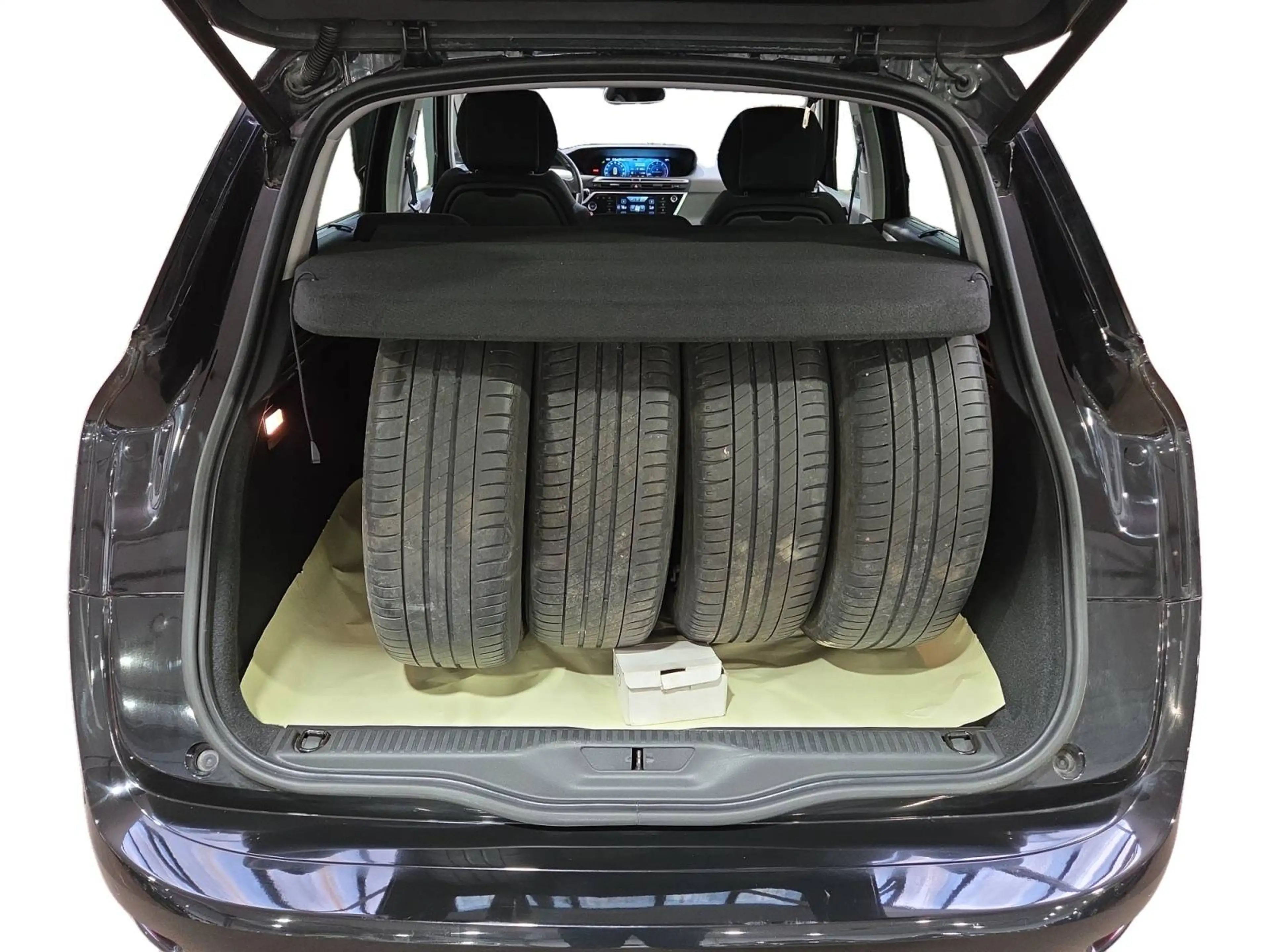 Citroen C4 Picasso 1.2 130cv Noir 03/16 43292km Clim Cam Radio — photo 8
