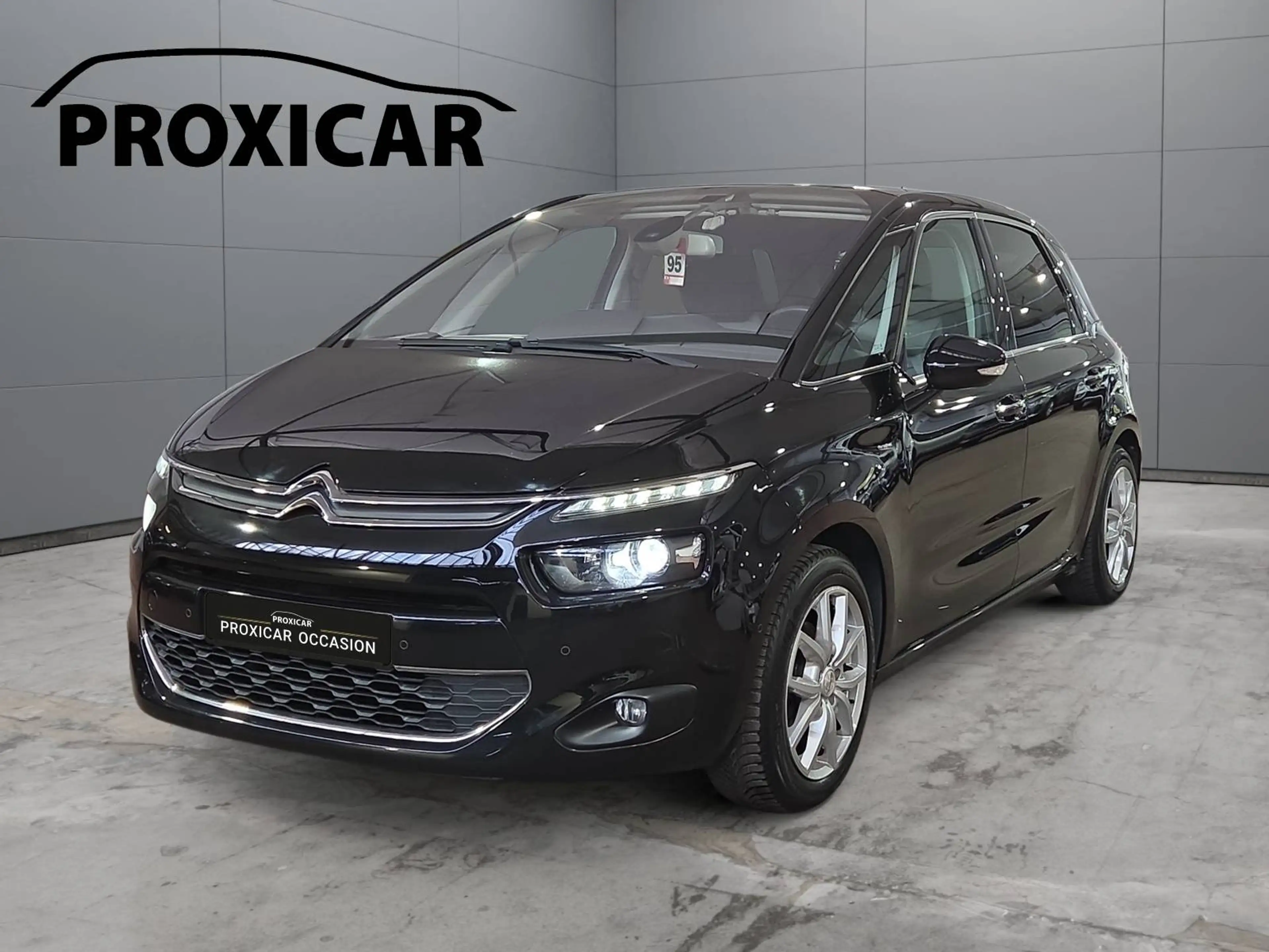 Citroen C4 Picasso 1.2 130cv Noir 03/16 43292km Clim Cam Radio