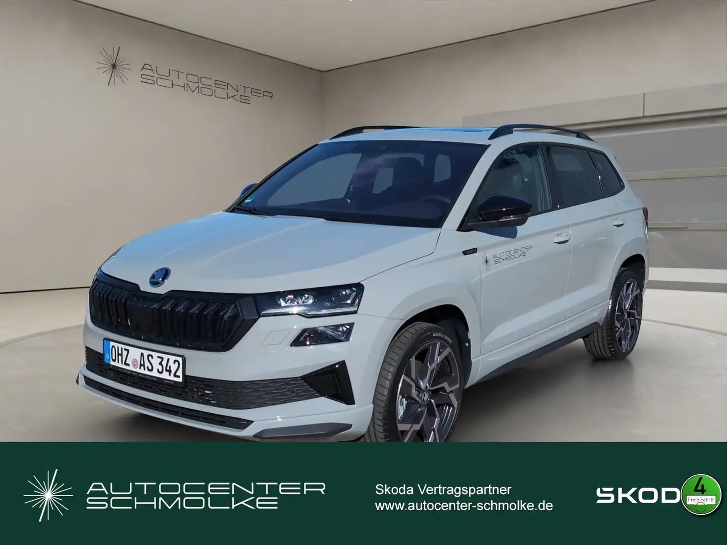 Skoda Karoq Karoq 1.5 TSI DSG Sportline*19 Zoll*Navi*PDC  LED Grau - 1