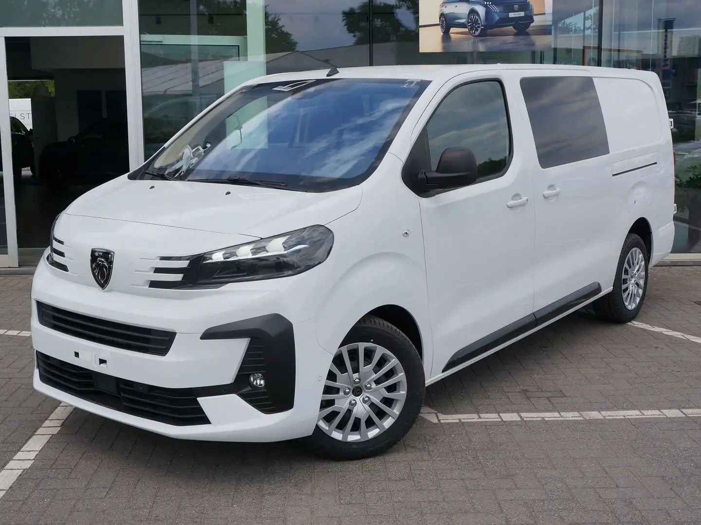 Peugeot Expert Dubbele Cabine L3 180 PK Automaat NAVI / CAMERA Wit - 1