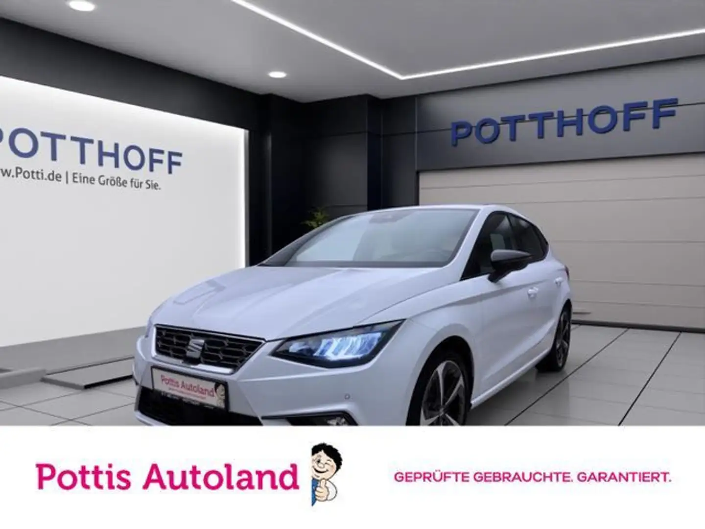 SEAT Ibiza 1.0 TSI DSG FR KAMERA PDC LED SITZHZG Weiß - 1