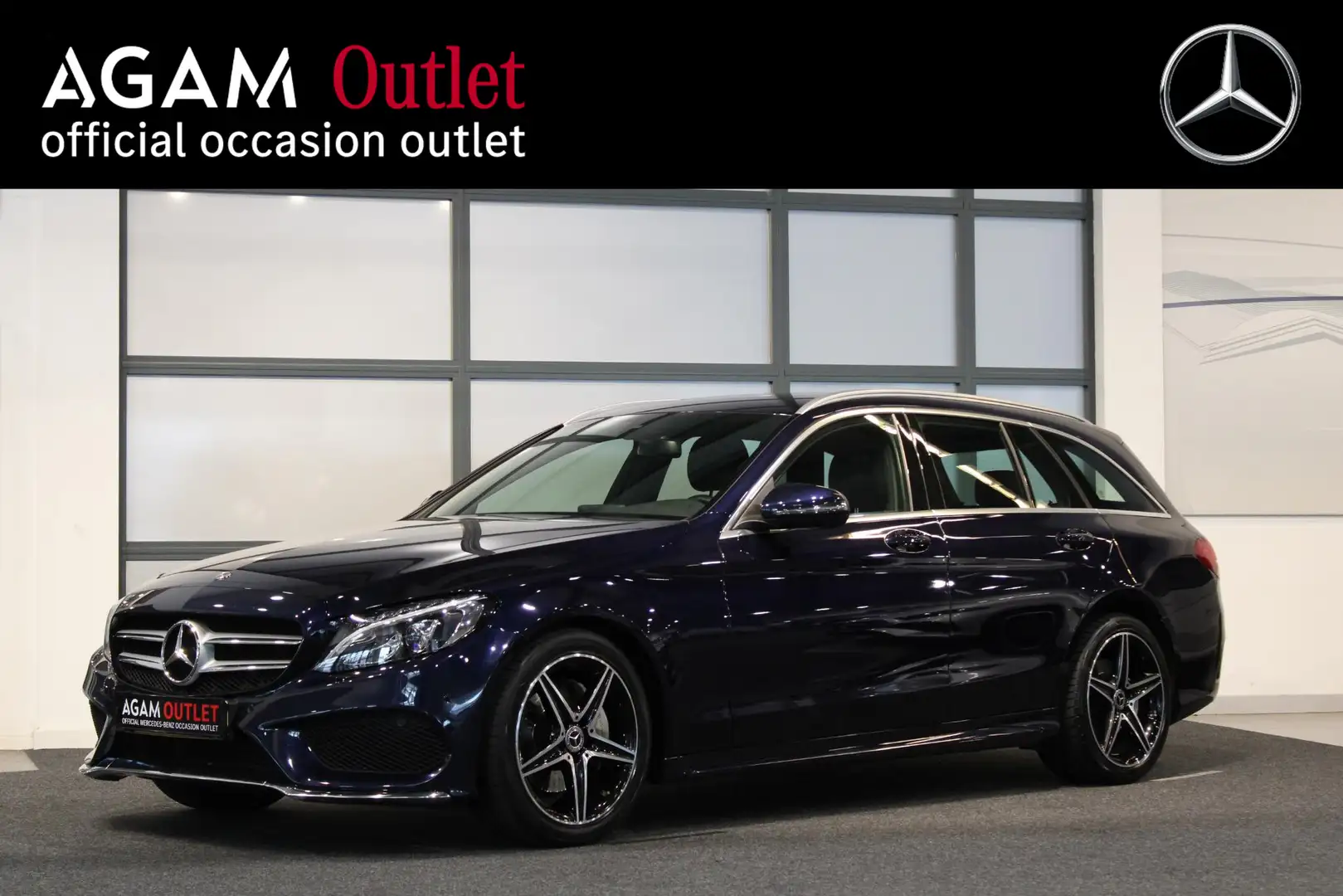 Mercedes-Benz C 180 Estate Sport Edition Or. NL auto Blauw - 1