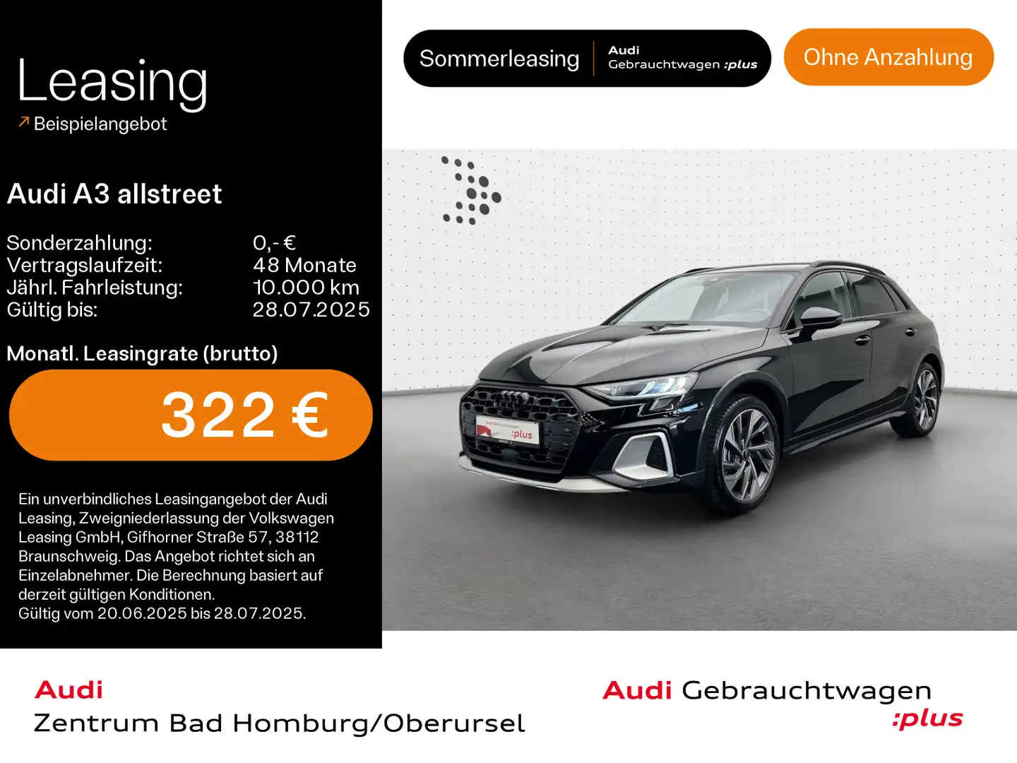 Audi A3 35 TFSI*Audi connect*AHK*Navi*Sitzh Zwart - 1
