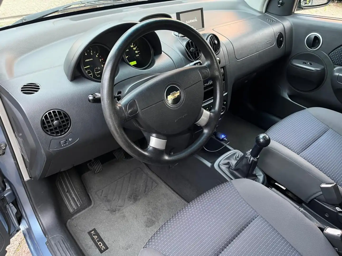 Chevrolet Kalos 1.2 Pure|Airco|5DRS|Elek ramen|APK Bleu - 2