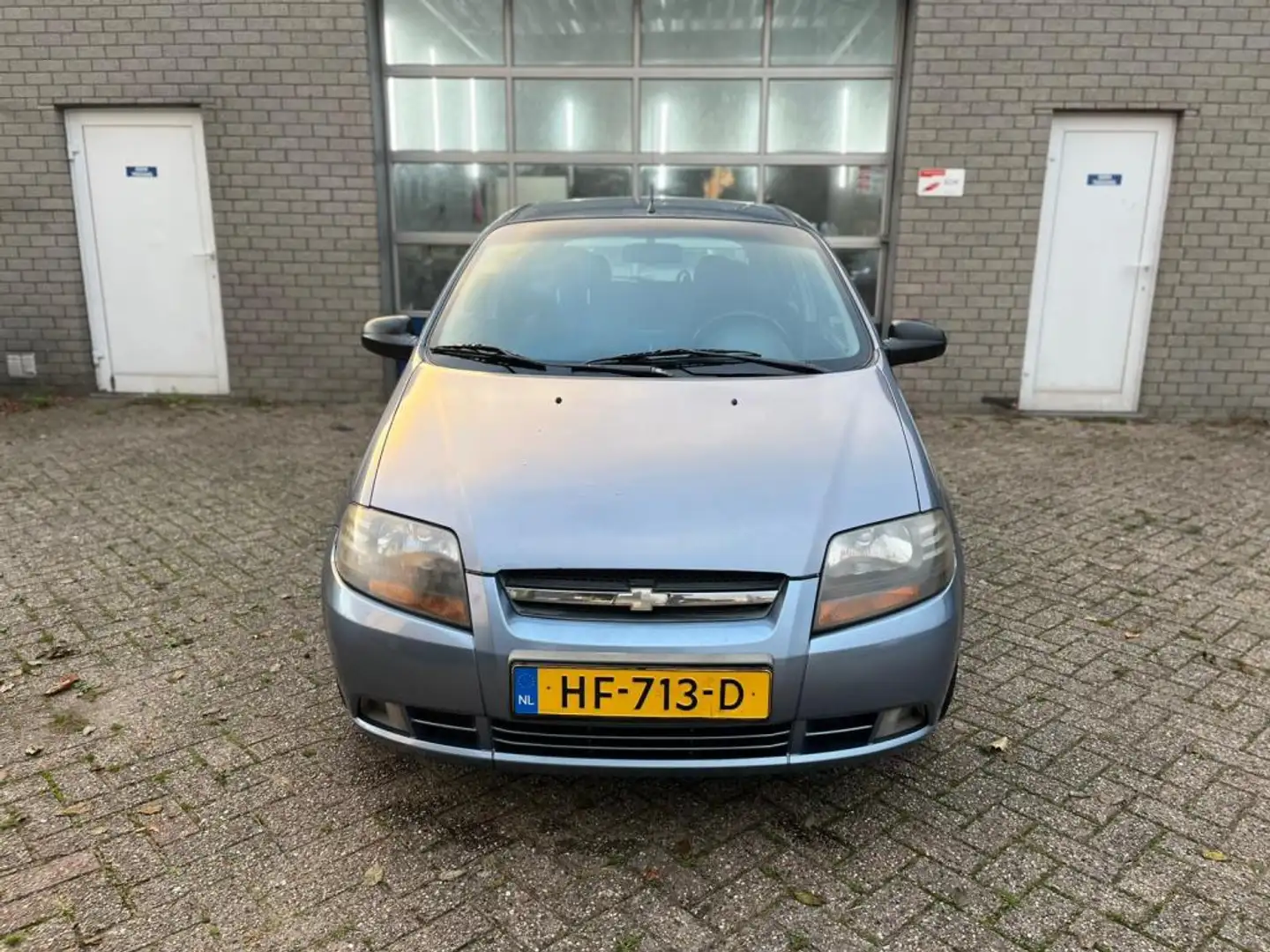 Chevrolet Kalos 1.2 Pure|Airco|5DRS|Elek ramen|APK Blauw - 2