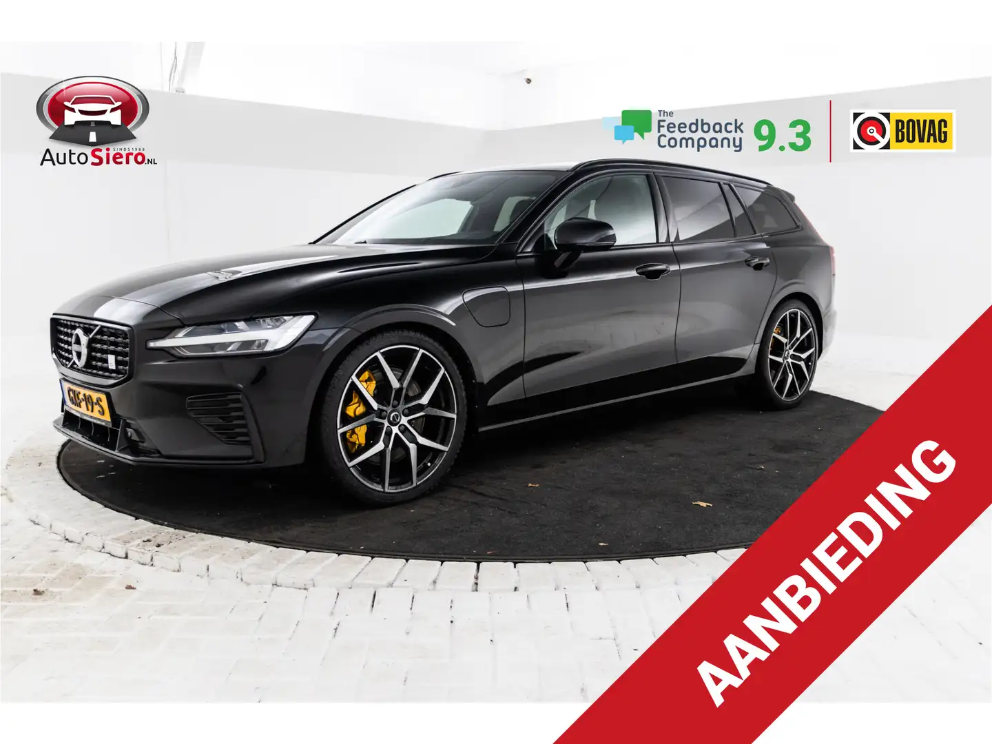 Volvo V60 2.0 T8 Twin Engine AWD Polestar Engineered Polesta Zwart - 1