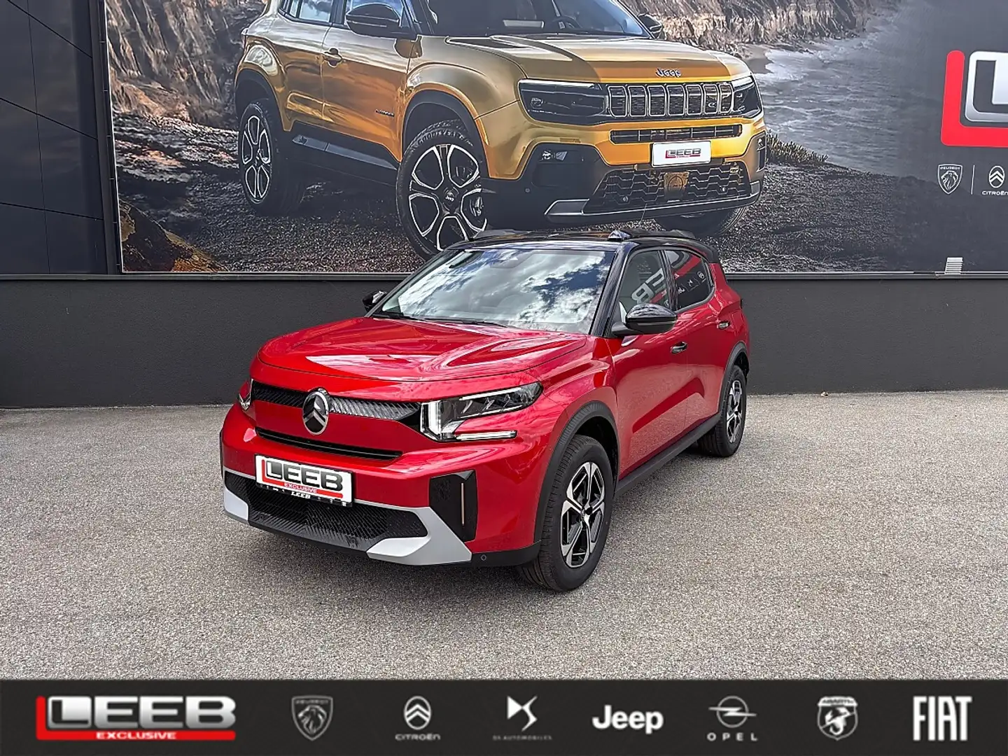 Citroen C3 Aircross Hybrid mHEV 145 Max ë-DSC6 Rot - 1