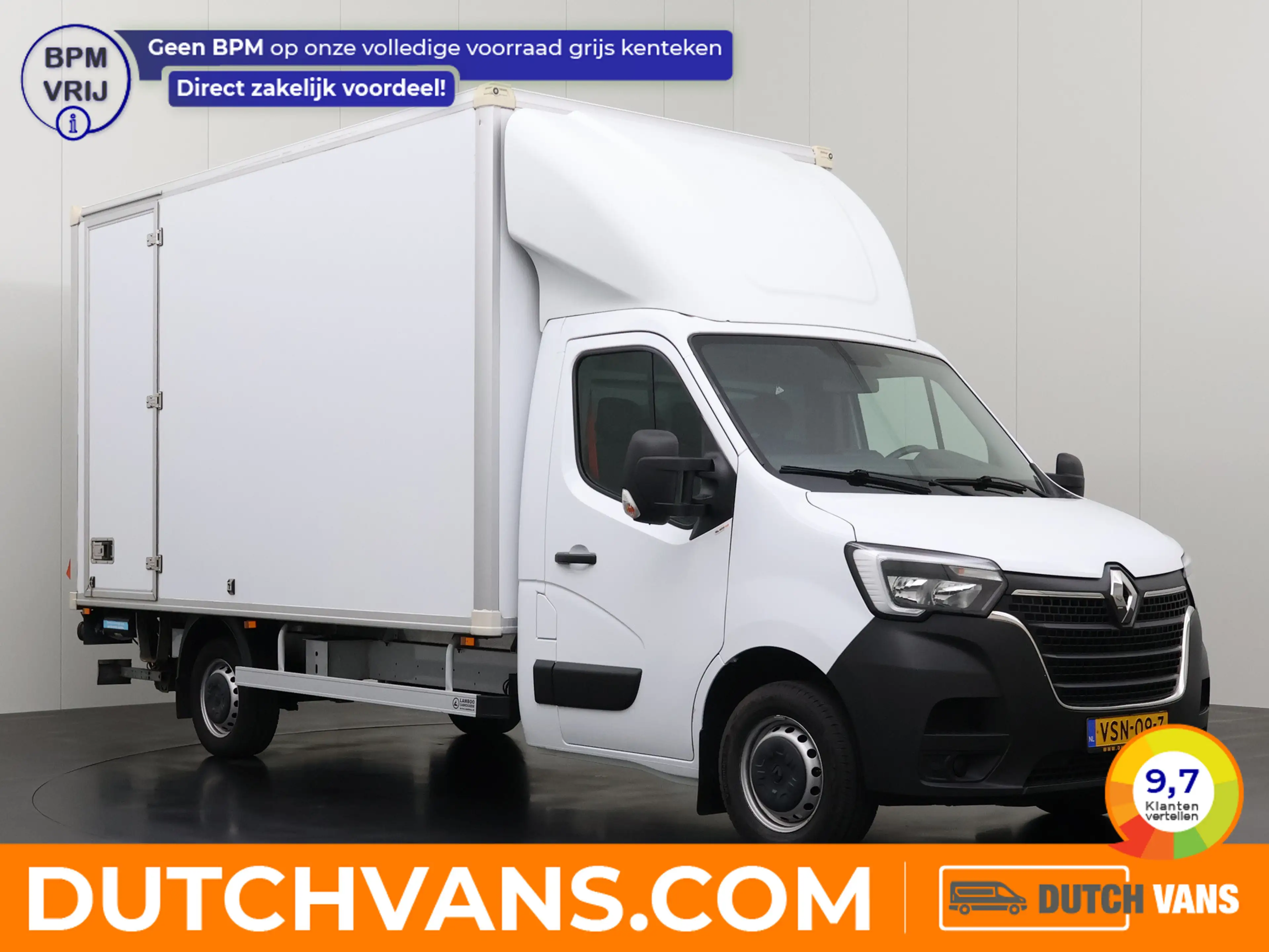Renault Master 2.3DCi 145PK Bakwagen+Laadklep | 2,35 Hoog | Daksp
