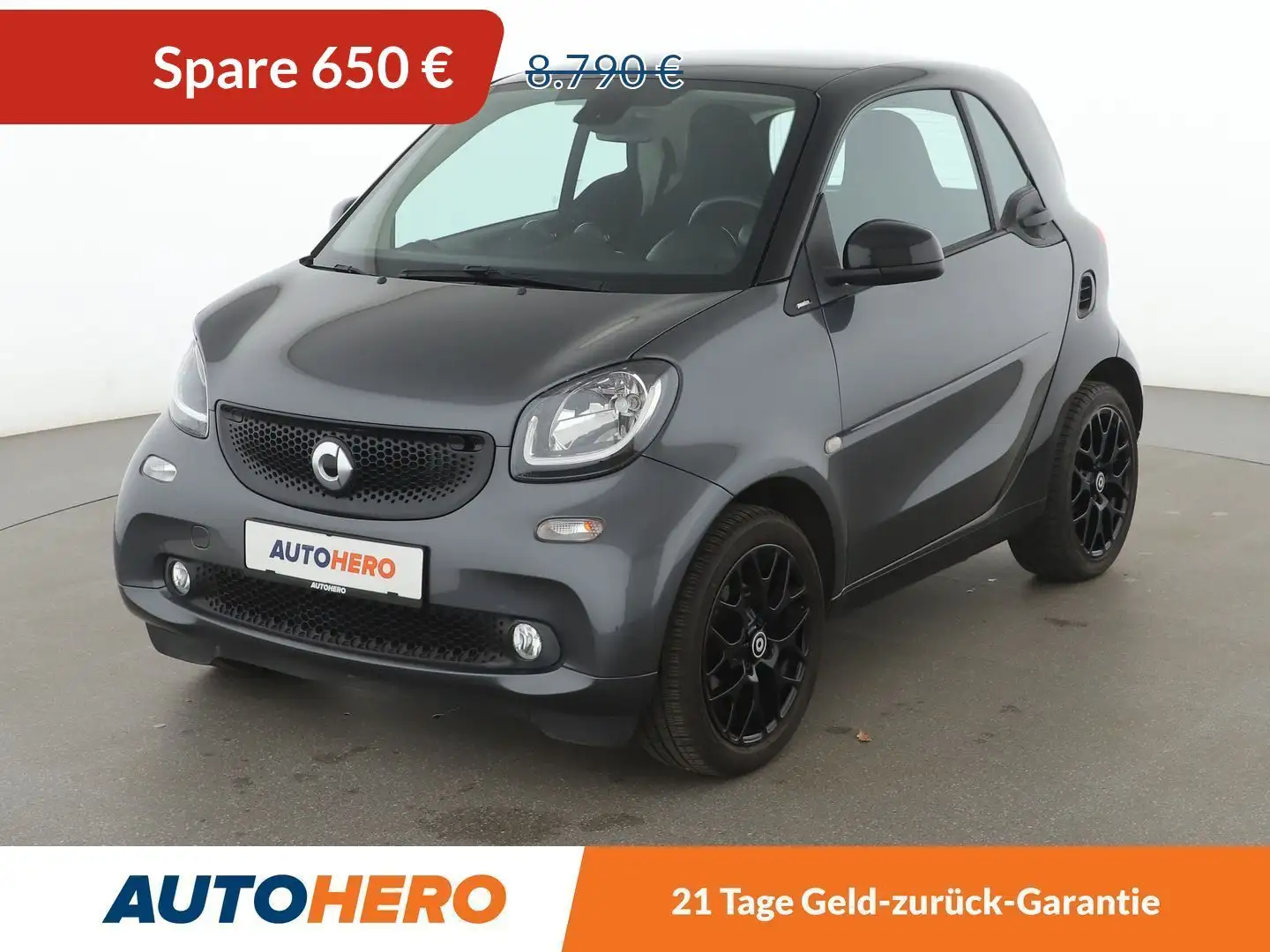 smart forTwo 1.0 Basis passion*TEMPO*PDC*SHZ*LIM* Schwarz - 1
