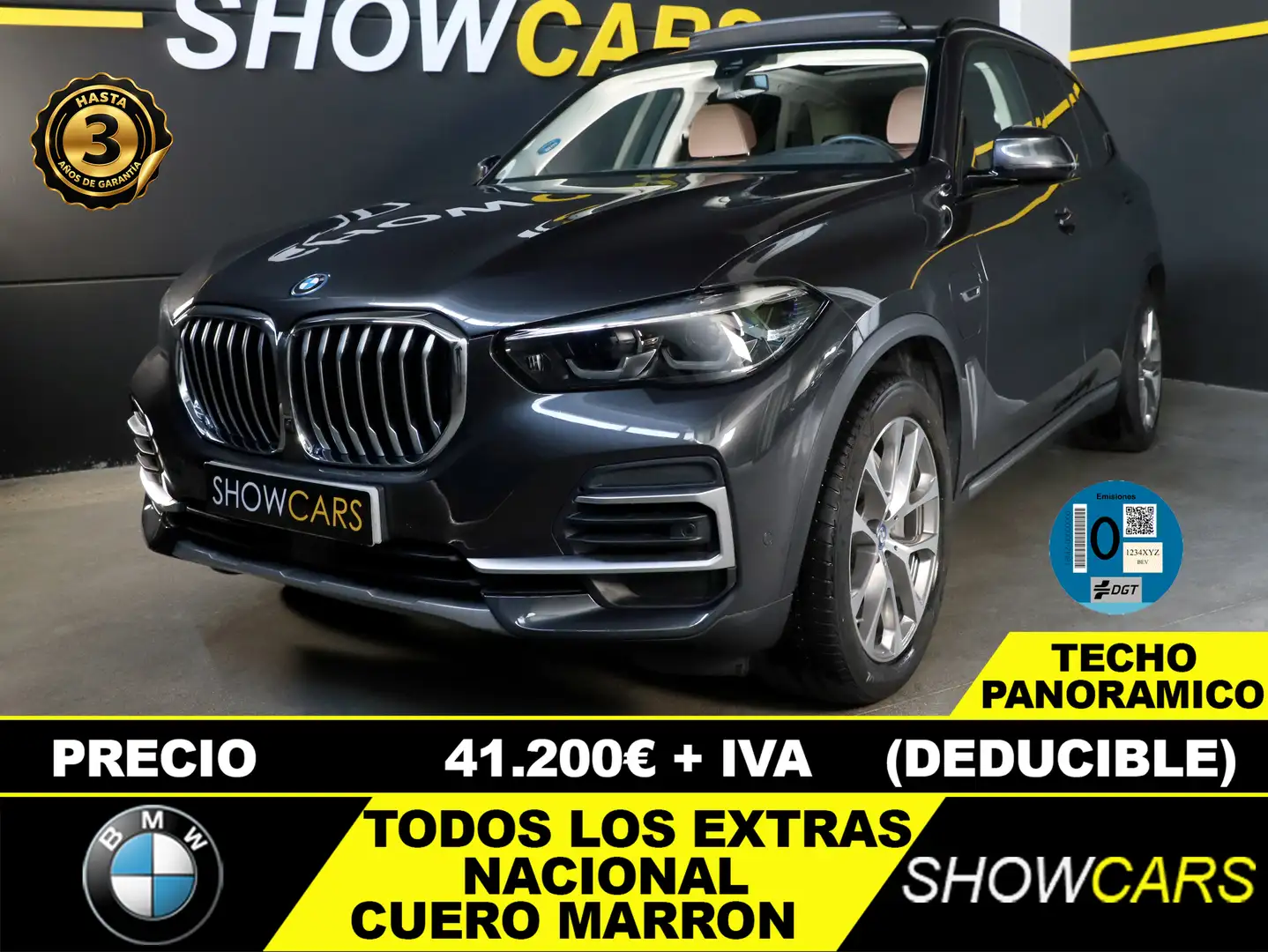 BMW X5 xDrive 45e Gris - 1