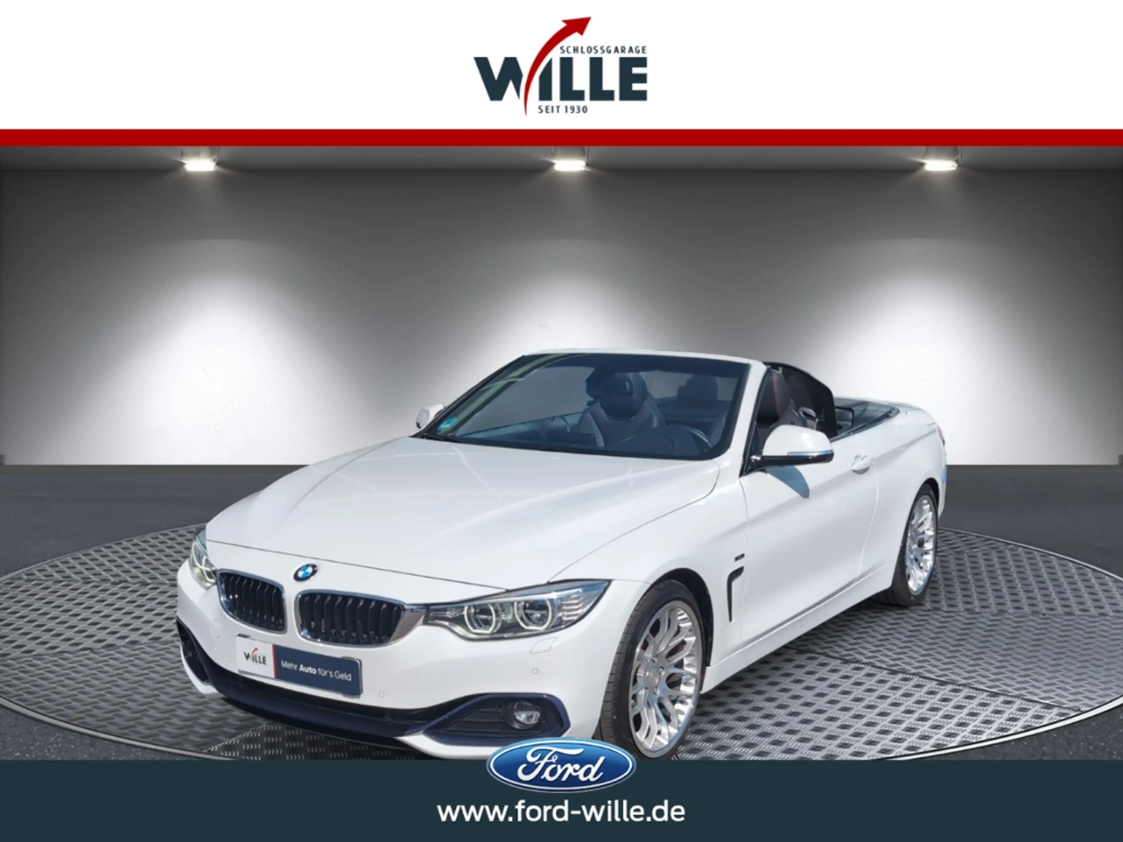 BMW 428 i Cabrio Automatik Sport-Line / LED / Leder-Dakota