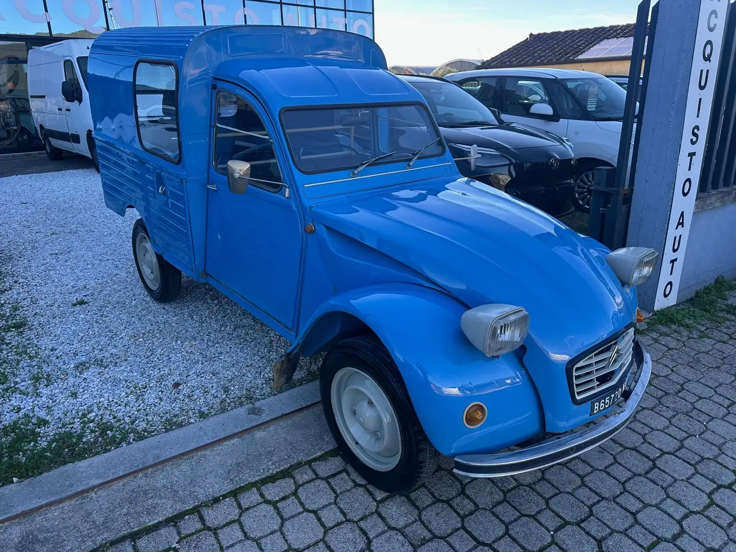 Citroen 2CV Furgonette 602cc Bleu - 2